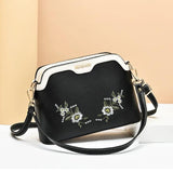 Embroidered Handbag Women Versatile Crossbody Bag