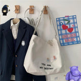 Women Shoulder Bag School Picnic Travel Umbrella Water Bottle Storage Tote