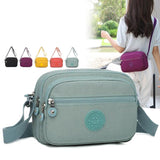 Retro Solid Ladies Canvas Mini Messenger Bag Leisure Shoulder Bag