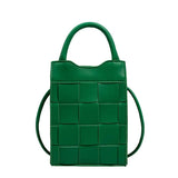Mini Woven Handbag Crossbody Bag for Women