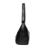 Girls Sheepskin Grain Cross School Bags Purses Women Messenger Bag