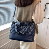 Winter Handbag for Women High Down Cotton Crossbody Bag
