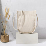 Canvas Messenger Bag Female Student Art Small Square Bag