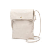 Literary Fairy Canvas Messenger Bag with Shoulder Strap