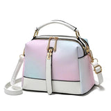 Autumn Ins Gradient Texture Handbag Women Shoulder Messenger Bag