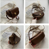 Small Pu Leather Shoulder Crossbody Bag Women Female Messenger Bags