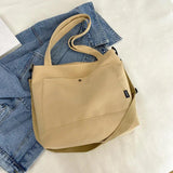Canvas Crossbody Bags for Women Large Tote Handbags Messenger Shoulder Bag