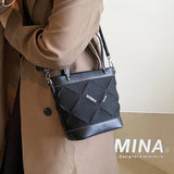 Canvas Shoulder Crossbody Bags Small Tote Bag Bucket Female Handbag