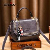 PU Leather Small Crossbody Bag for Women Chain Shoulder Bag