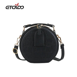 Small Round Bag Mini Messenger Handbag Phone Shoulder Bag