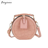 Small Round Bag Mini Messenger Handbag Phone Shoulder Bag