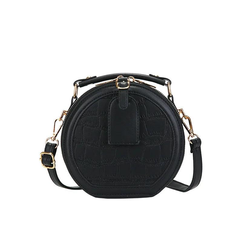 Small Round Bag Mini Messenger Handbag Phone Shoulder Bag