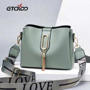 Crossbody Bag Shoulder Bag Women Bags PU Leather Bucket Bag