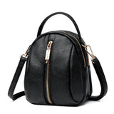 Women Pu Leather Solid Handbags Ladies Shoulder Messenger Shopping Bag
