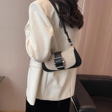 Canvas Underarm Bag Crossbody Shoulder Purse for Women