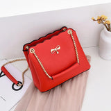 Sweet Bow Handbag Women's Autumn Hot Selling Shoulder Messenger Bag