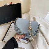 Small Summer Women Bag Shoulder Bag Clutch Leather Waist Bag