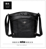 Vintage Soft Leather Girl Handbags Women Shoulder Bags Satchels