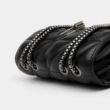 Leather Chain Crossbody Bag Women Handbag Shoulder Messenger
