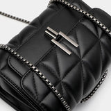 Leather Chain Crossbody Bag Women Handbag Shoulder Messenger