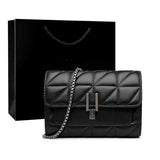 Leather Chain Crossbody Bag Women Handbag Shoulder Messenger