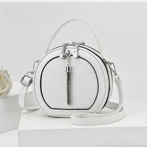 Autumn Handbag Women's Shoulder Round Bag PU Small