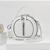 Autumn Handbag Women's Shoulder Round Bag PU Small
