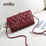 PU Leather Women Bags Lady's Bag Purses Chain Handbags Shoulder Crossbody