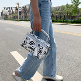 Women Geometric Patterns Crossbody Bag Handbag For Ladies