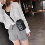 Mini Pocket Square Shoulder Bag Disco Dancing F013