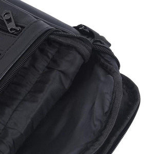 Men's Business Leather Mini Crossbody Bag Cow Skin Single Shoulder Messenger