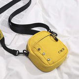 Canvas Mini Student Women's Bag Casual Small bag Girl Personality