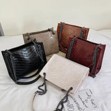 Winter Large Shoulder Bag Women Travel Bags Leather Pu Quailty Bag