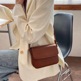 Women's Beige PU Leather Handlebag Armpit Handbag