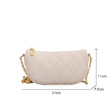 Women's PU Leather Handlebag Messenger Bag Zipper Armpit Handbag Rainbow