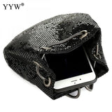 Women Bucket Shoulder Bag Crossbody Bag Evening Party Purse