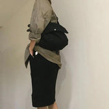 Women's Canvas Shoulder Bag Spring Small Square Bag