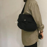 Women's Canvas Shoulder Bag Spring Small Square Bag