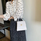 Small Handbag Purse Leather Flap Party Purse Ladies Pouch