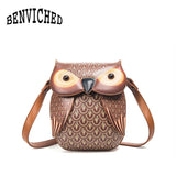 Cartoon Owl Shoulder Bag Purse Handbag Messenger Crossbody Phone R592
