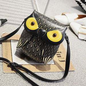 Cartoon Owl Shoulder Bag Purse Handbag Messenger Crossbody Phone R592