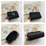 Leisure Shoulder Bag Small Flap PU Leather Messenger Bag