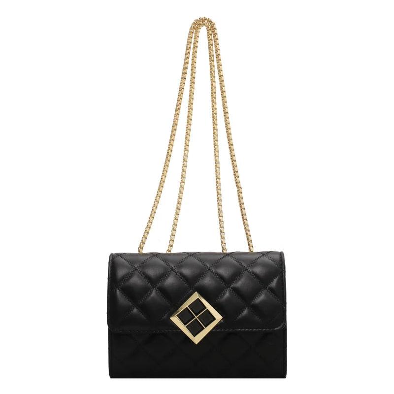 Leisure Shoulder Bag Small Flap PU Leather Messenger Bag