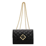 Leisure Shoulder Bag Small Flap PU Leather Messenger Bag