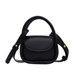 Women's Mini Handbag Portable Shoulder Bag PU Leather Square Bag