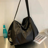 Nylon Messenger Bag Large Capacity Waterproof Shoulder Bag for Women