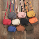 Shell Messenger Bag PU Leather Mini Female Shoulder Bag