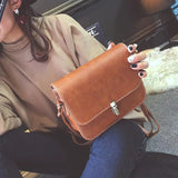 Flap Women Messenger Bags PU Leather Mini Shoulder Bag