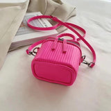 Women Small Crossbody Handbags Mobile Phone Bucket Bag For Coin ID Card Money