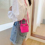 Women Small Crossbody Handbags Mobile Phone Bucket Bag For Coin ID Card Money